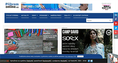 Desktop Screenshot of pribramonline.cz